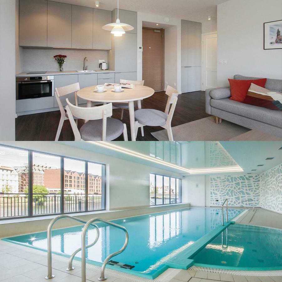 Egh Waterlane Island Apartment Gdańsk Exteriör bild